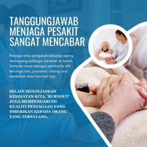 Tanggungjawab Menjaga Pesakit Sangat Mencabar