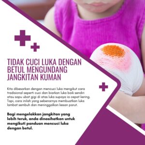 Tidak Mencuci Luka Dengan Betul Undang Jangkitan Kuman