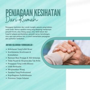 Kelebihan Penjagaan Kesihatan Dari Rumah