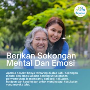 Berikan Sokongan Mental Dan Emosi