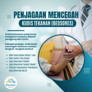 Penjagaan Mencegah Kudis Tekanan (Bedsores)