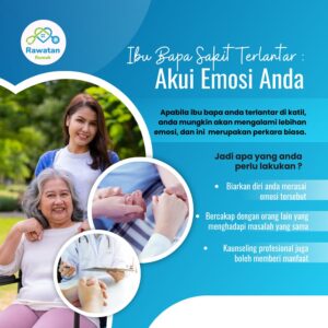 Ibu Bapa Sakit Terlantar : Akui Emosi Anda