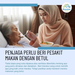 Memberi Pesakit Makan Dengan Betul