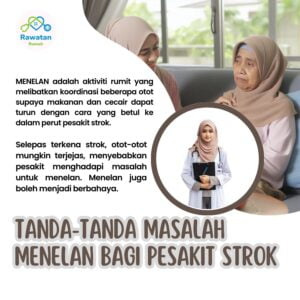 Tanda-Tanda Masalah Menelan Bagi Pesakit Strok