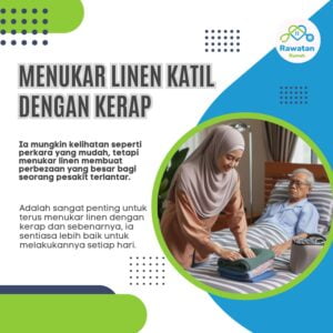 Tukar Linen Katil Dengan Kerap