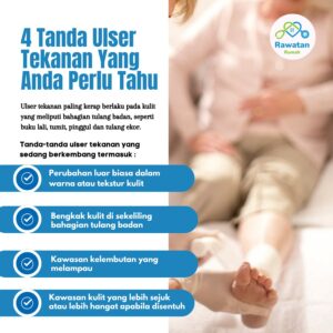 4 Tanda Ulser Tekanan Yang Anda Perlu Tahu
