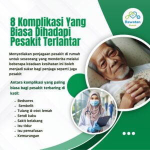 8 Komplikasi Yang Biasa Dihadapi Oleh Pesakit Terlantar