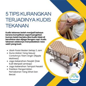 5 Cara Mengurangkan Kudis Tekanan