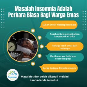 Masalah Insomnia Adalah Perkara Biasa Bagi Warga Emas
