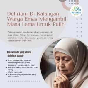 Delirium Di Kalangan Warga Emas Mungkin Mengambil Masa Agak Lama Untuk Pulih