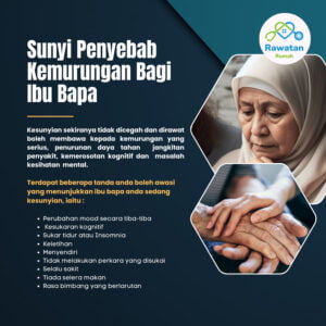 Sunyi Penyebab Kemurungan Warga Emas