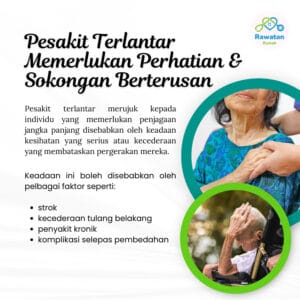 Pesakit Terlantar Memerlukan Sokongan & Perhatian Yang Berterusan