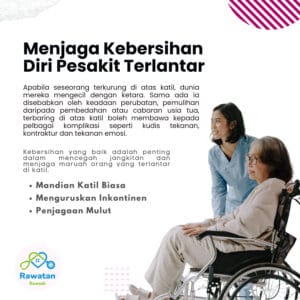 Menjaga Kebersihan Diri Pesakit Terlantar
