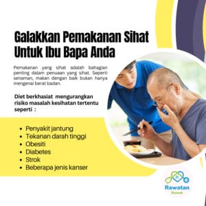 Galakkan Pemakanan Sihat Untuk Ibu Bapa Anda