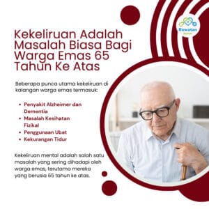 Kekeliruan Adalah Masalah Biasa Bagi Warga Emas 65 Tahun Ke Atas