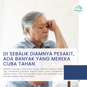 Di Sebalik Diamnya Pesakit, Ada Banyak Yang Mereka Cuba Tahan