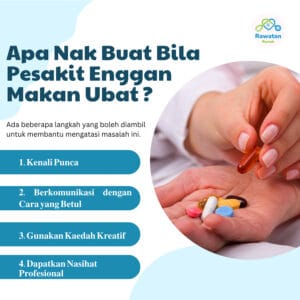 Apa Nak Buat Bila Pesakit Enggan Makan Ubat ?