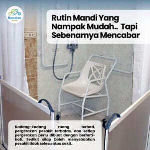 Rutin Mandi Yang Nampak Mudah, Tapi Sebenarnya Mencabar