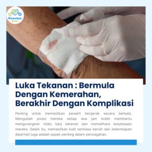 Luka Tekanan: Bermula Dengan Kemerahan, Berakhir Dengan Komplikasi