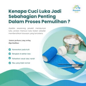 Kenapa Cuci Luka Menjadi Sebahagian Dalam Proses Rawatan ?