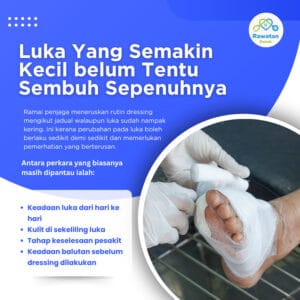 Luka Yang Semakin Kecil, Belum Tentu Sembuh Sepenuhnya