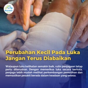 Perubahan Kecil Pada Luka Jangan Terus Diabaikan