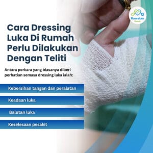 Cara Dressing Luka Dirumah Perlu Dilakukan Dengan Teliti
